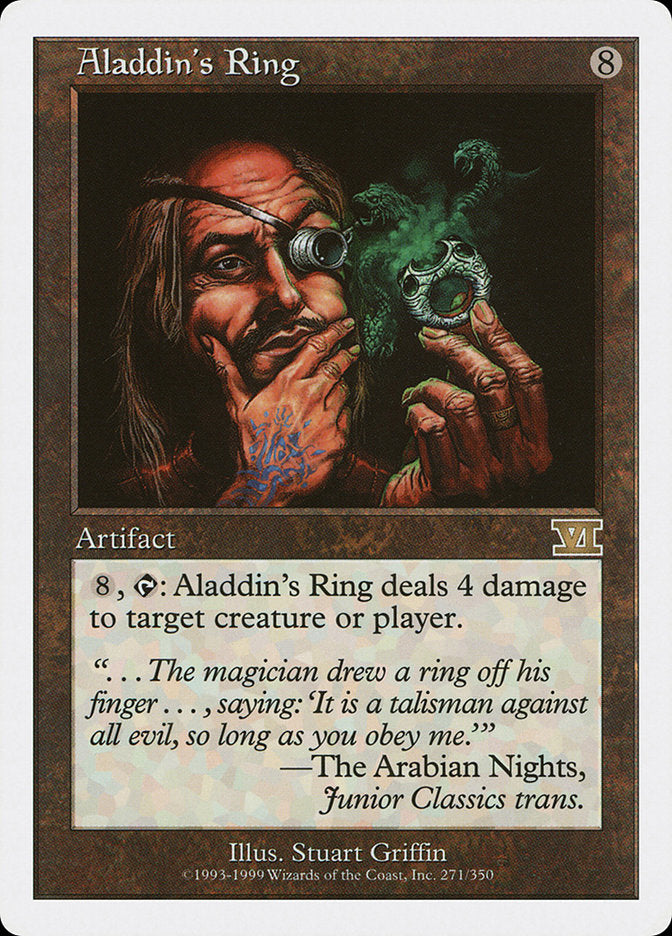 Aladdin's Ring [Classic Sixth Edition] | Golgari Games