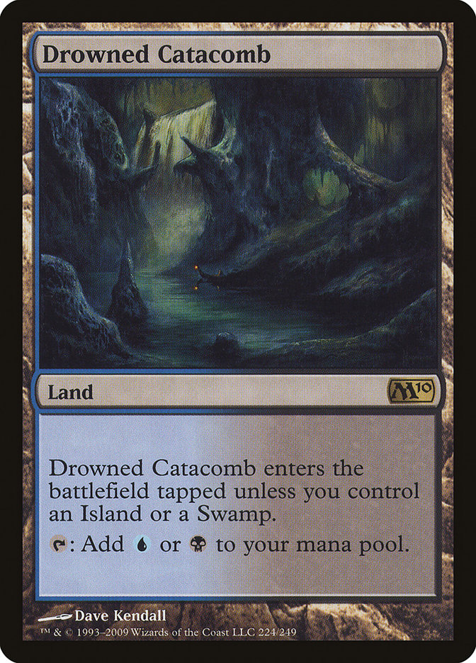 Drowned Catacomb [Magic 2010] | Golgari Games