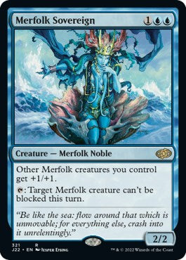 Merfolk Sovereign [Jumpstart 2022] | Golgari Games