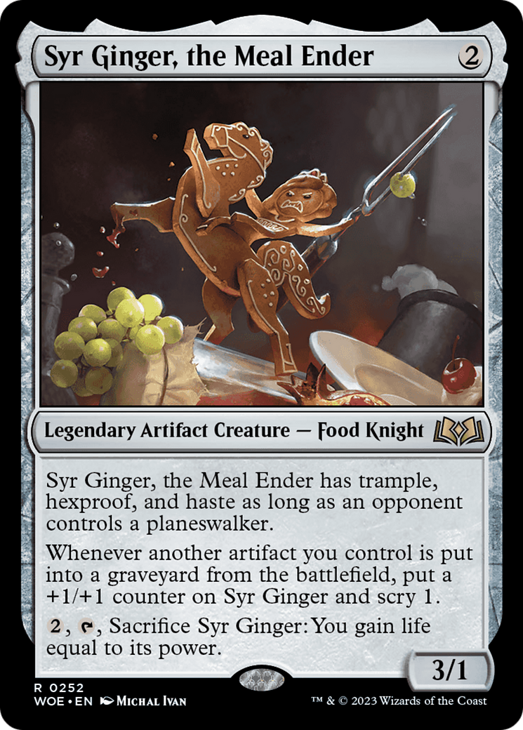 Syr Ginger, the Meal Ender [Wilds of Eldraine] | Golgari Games