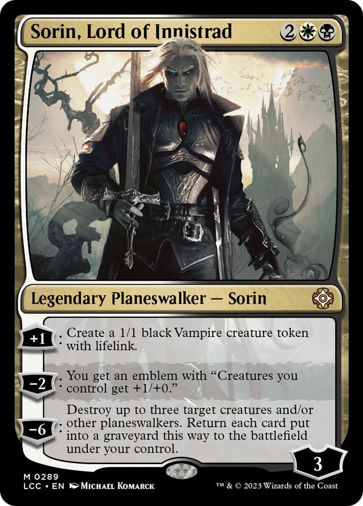 Sorin, Lord of Innistrad [The Lost Caverns of Ixalan Commander] | Local Legends