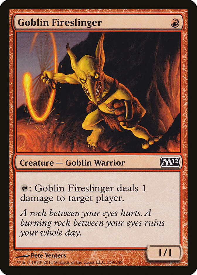 Goblin Fireslinger [Magic 2012] | Local Legends