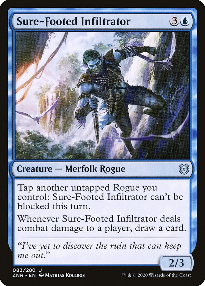 Sure-Footed Infiltrator [Zendikar Rising] | Local Legends