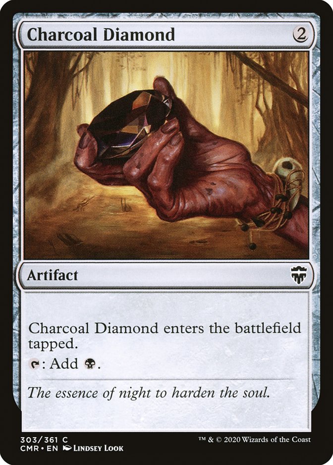 Charcoal Diamond [Commander Legends] | Golgari Games