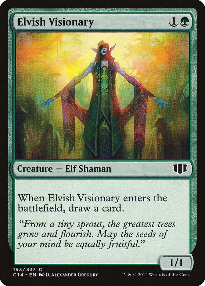 Elvish Visionary [Commander 2014] | Golgari Games