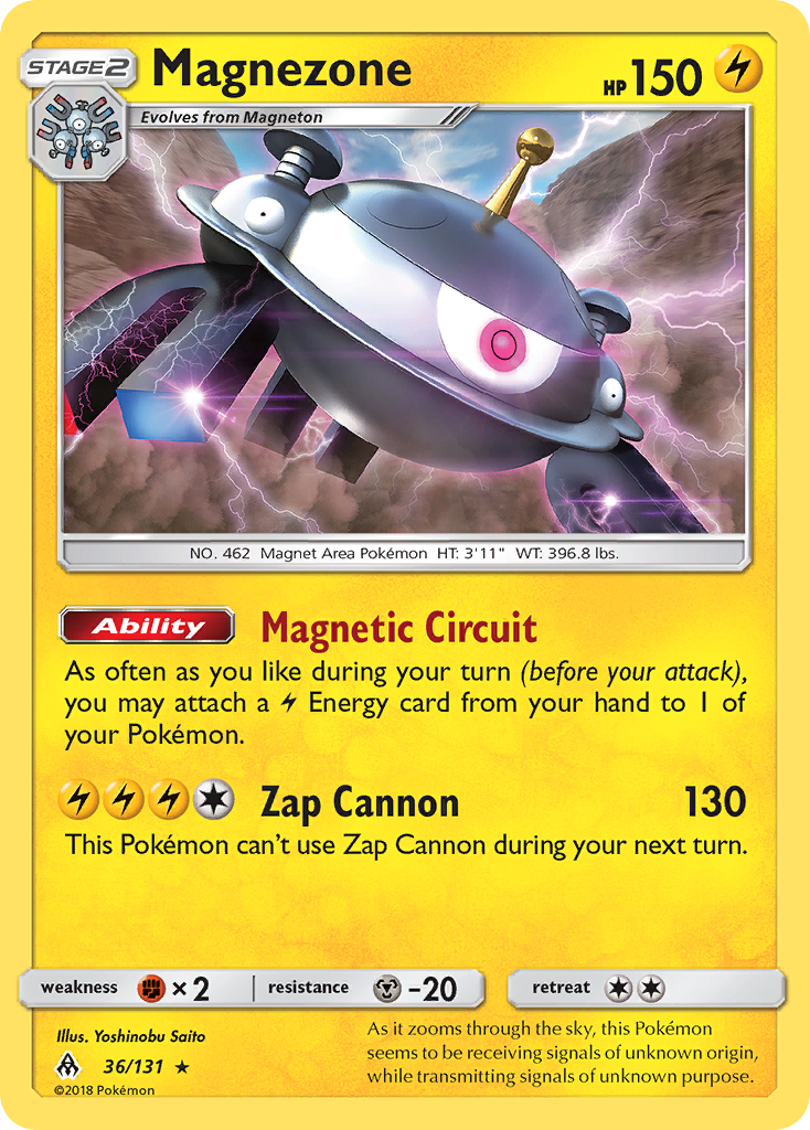 Magnezone (36/131) [Sun & Moon: Forbidden Light] | Golgari Games