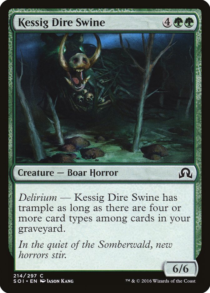 Kessig Dire Swine [Shadows over Innistrad] | Local Legends