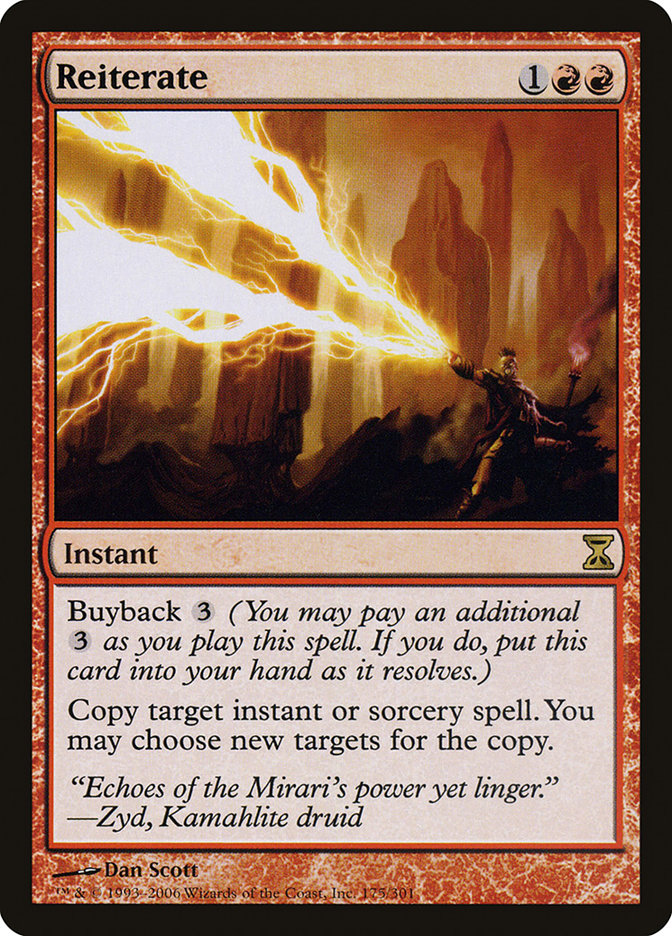 Reiterate [Time Spiral] | Local Legends