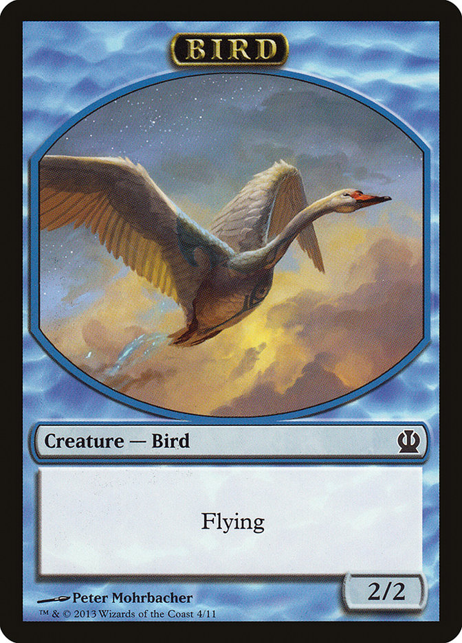 Bird Token [Theros Tokens] | Golgari Games