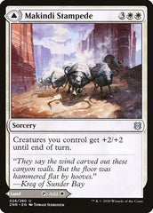 Makindi Stampede // Makindi Mesas [Zendikar Rising] | Local Legends