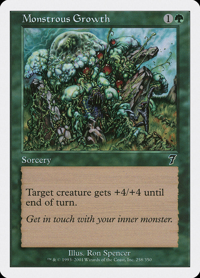 Monstrous Growth [Seventh Edition] | Local Legends