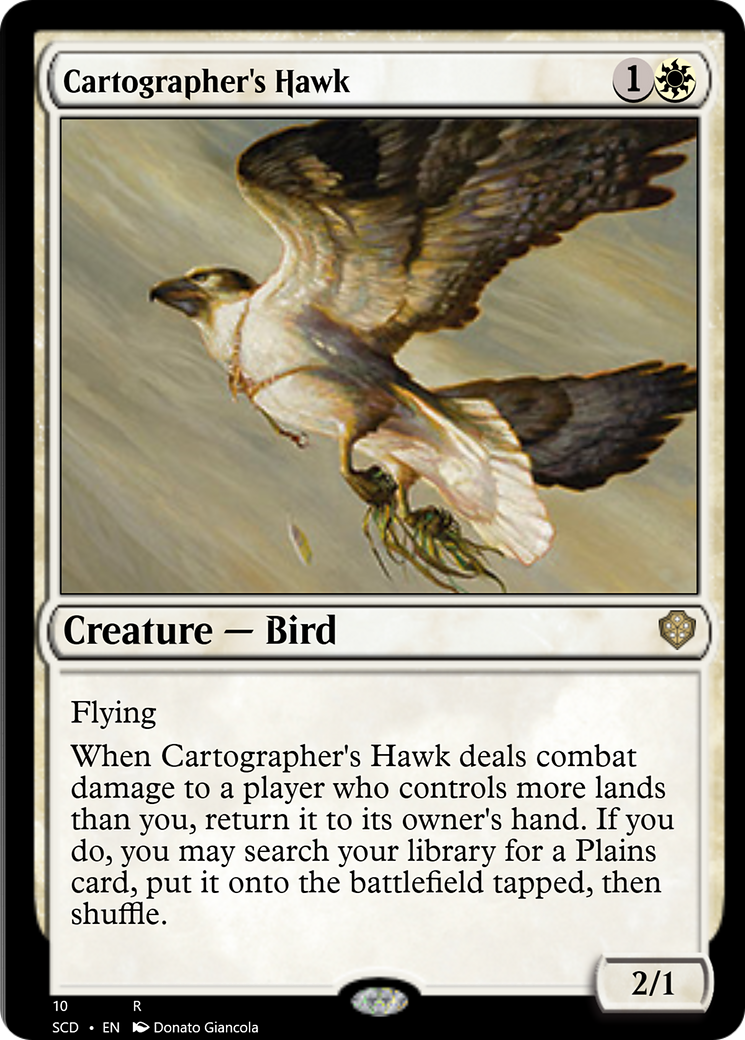 Cartographer's Hawk [Starter Commander Decks] | Golgari Games