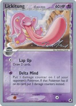 Lickitung (19/101) (Delta Species) (Legendary Ascent - Tom Roos) [World Championships 2007] | Golgari Games