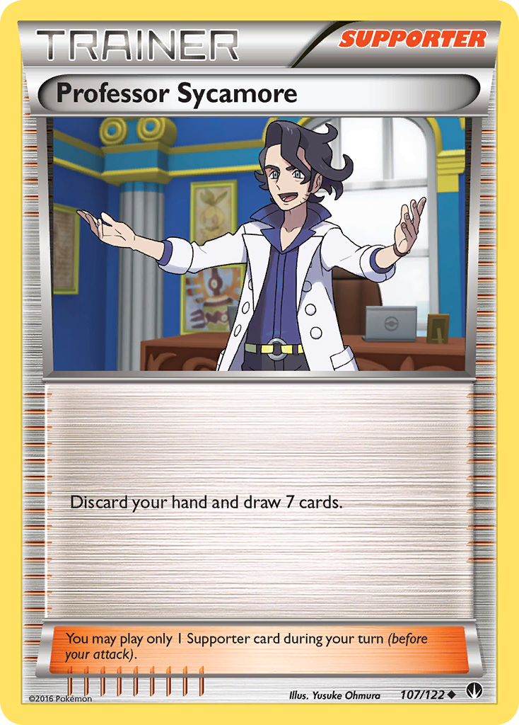 Professor Sycamore (107/122) [XY: BREAKpoint] | Golgari Games