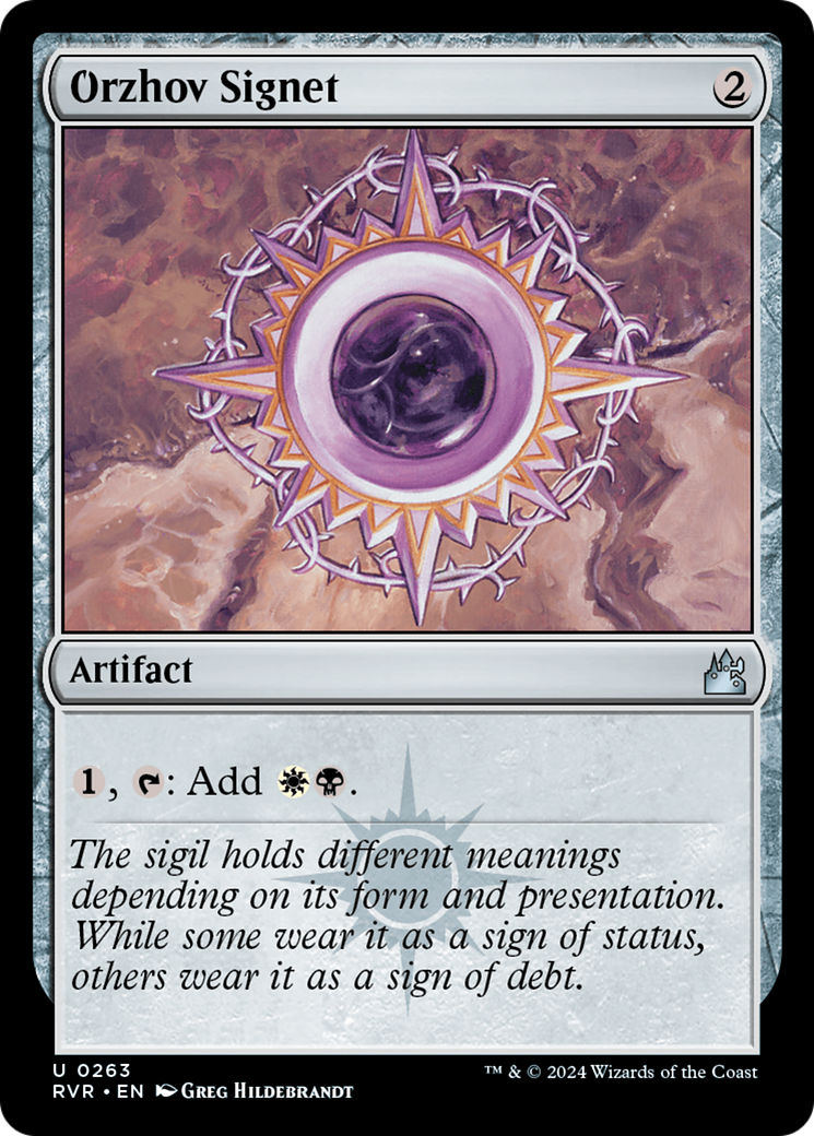 Orzhov Signet [Ravnica Remastered] | Local Legends