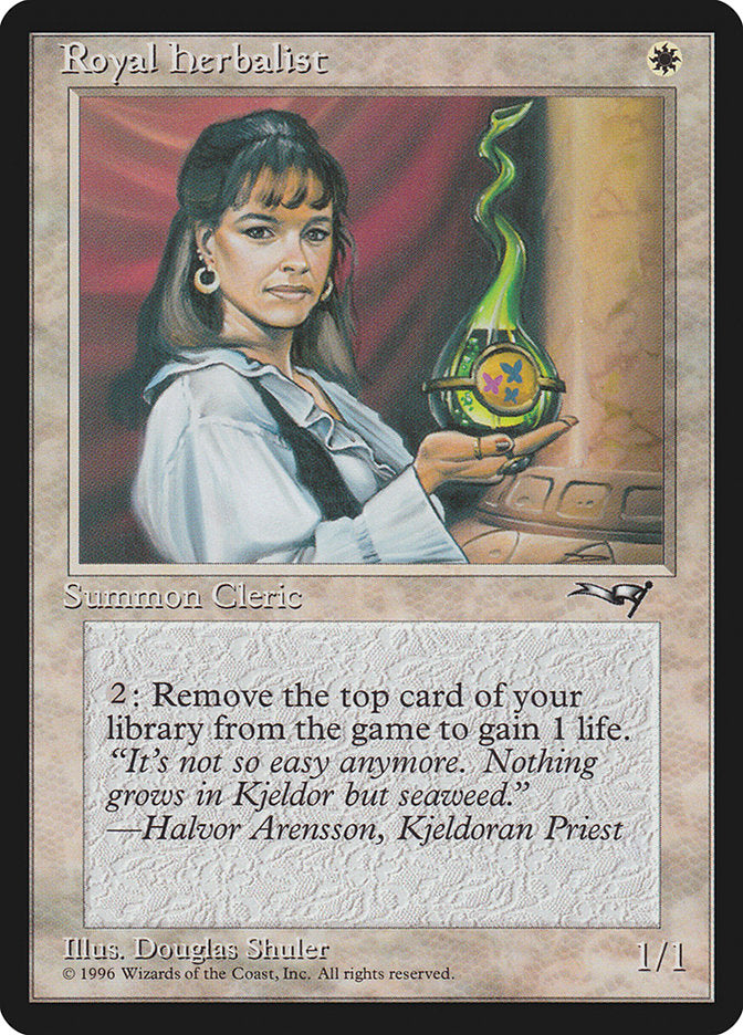 Royal Herbalist (Female) [Alliances] | Local Legends