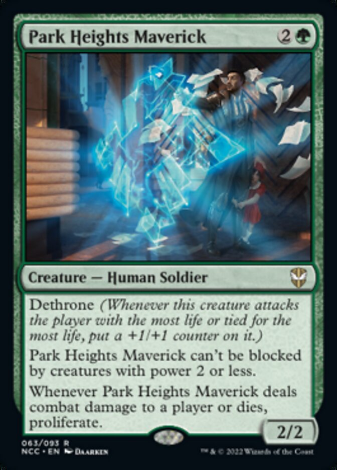 Park Heights Maverick [Streets of New Capenna Commander] | Local Legends