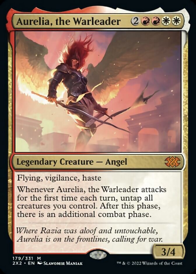 Aurelia, the Warleader [Double Masters 2022] | Golgari Games