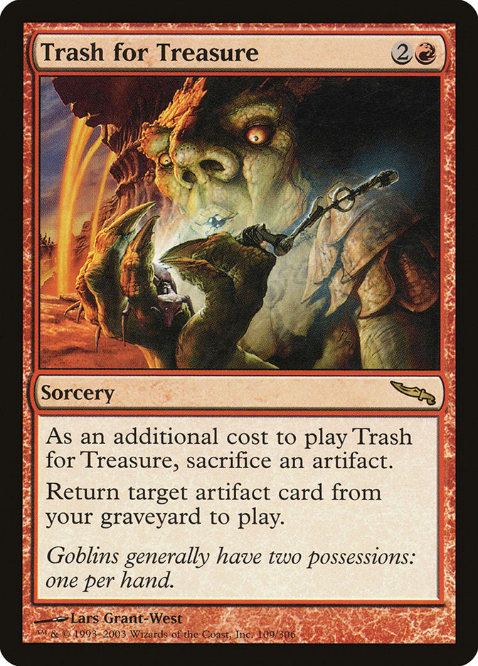 Trash for Treasure [Mirrodin] | Golgari Games