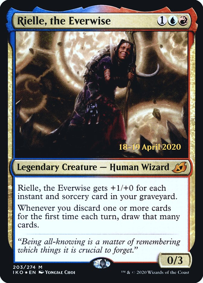 Rielle, the Everwise [Ikoria: Lair of Behemoths Prerelease Promos] | Local Legends