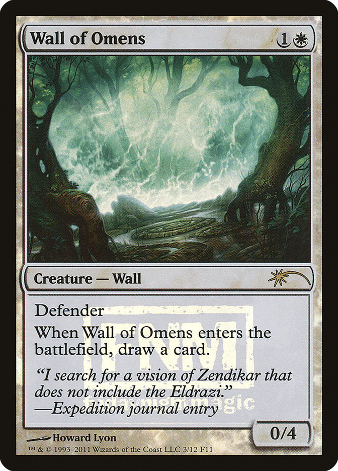 Wall of Omens [Friday Night Magic 2011] | Golgari Games