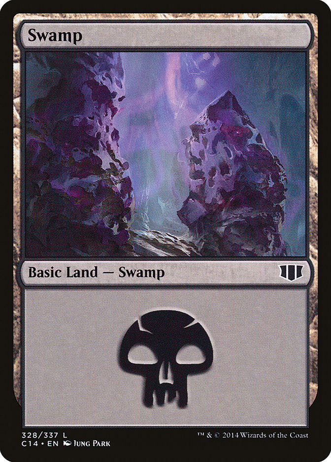 Swamp (328) [Commander 2014] | Golgari Games