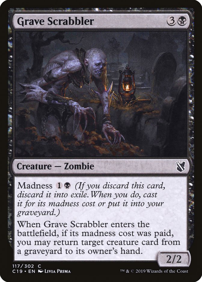 Grave Scrabbler [Commander 2019] | Golgari Games