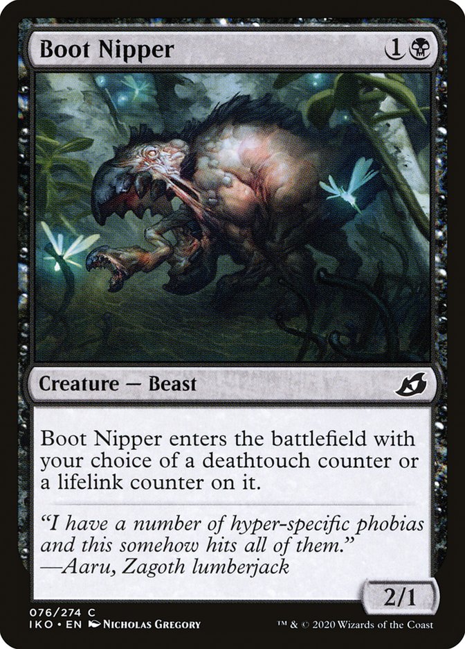 Boot Nipper [Ikoria: Lair of Behemoths] | Golgari Games