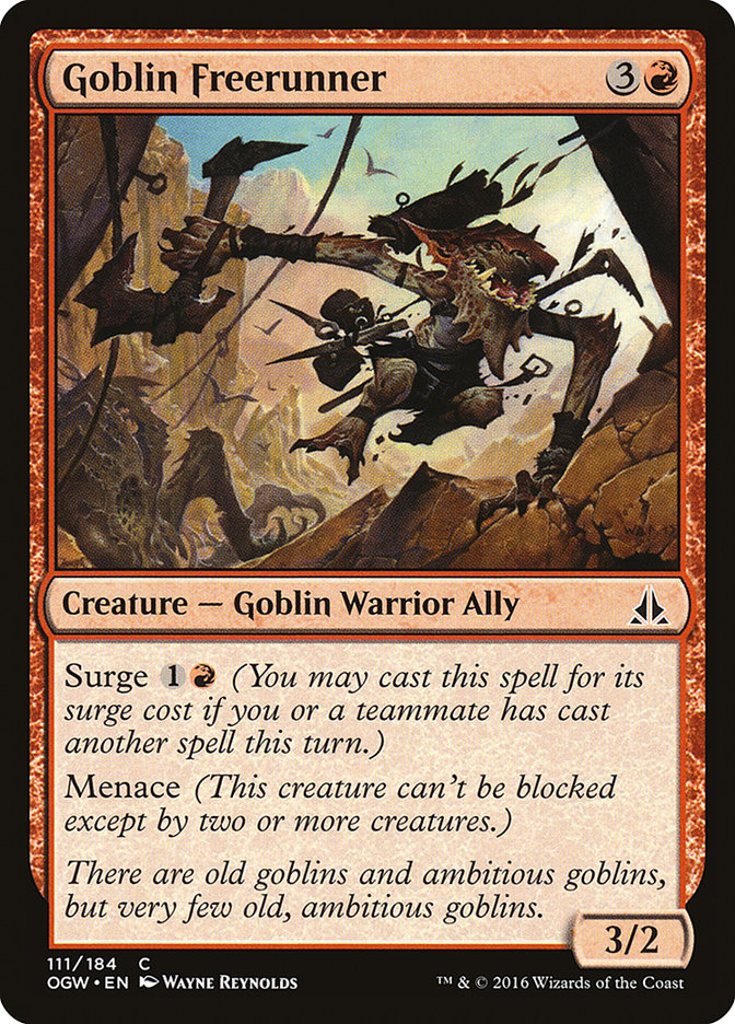 Goblin Freerunner [Oath of the Gatewatch] | Golgari Games