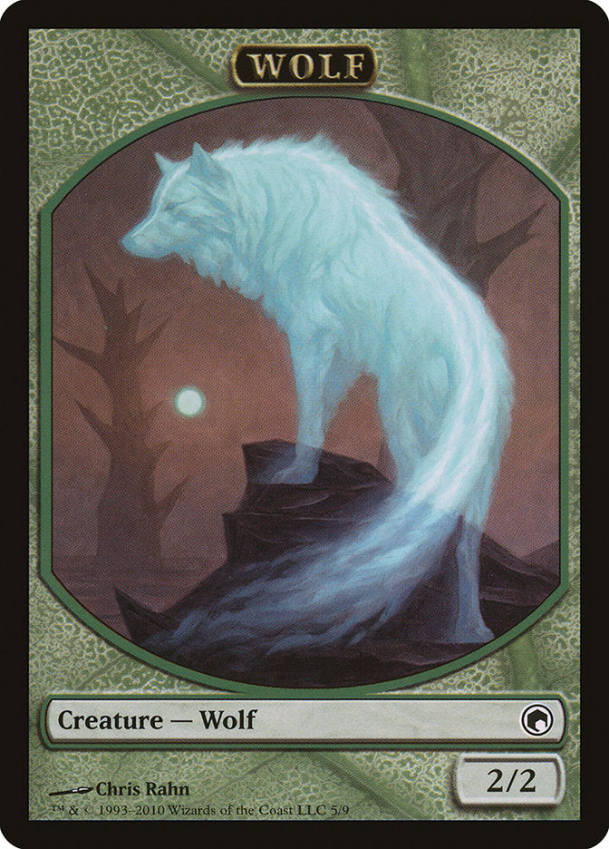 Wolf Token [Scars of Mirrodin Tokens] | Golgari Games