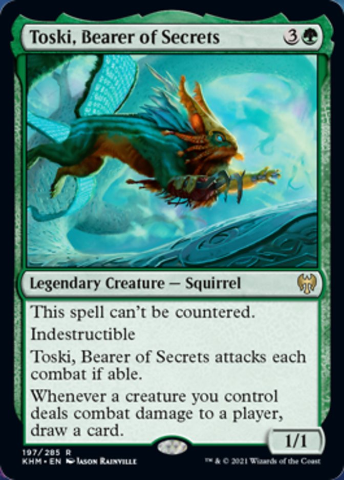 Toski, Bearer of Secrets [Kaldheim] | Golgari Games