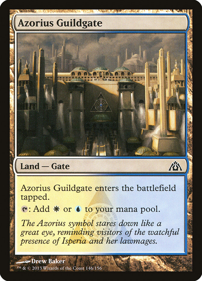 Azorius Guildgate [Dragon's Maze] | Golgari Games