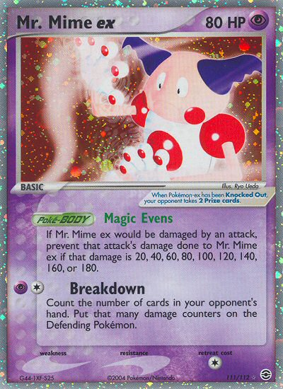 Mr. Mime ex (111/112) [EX: FireRed & LeafGreen] | Golgari Games