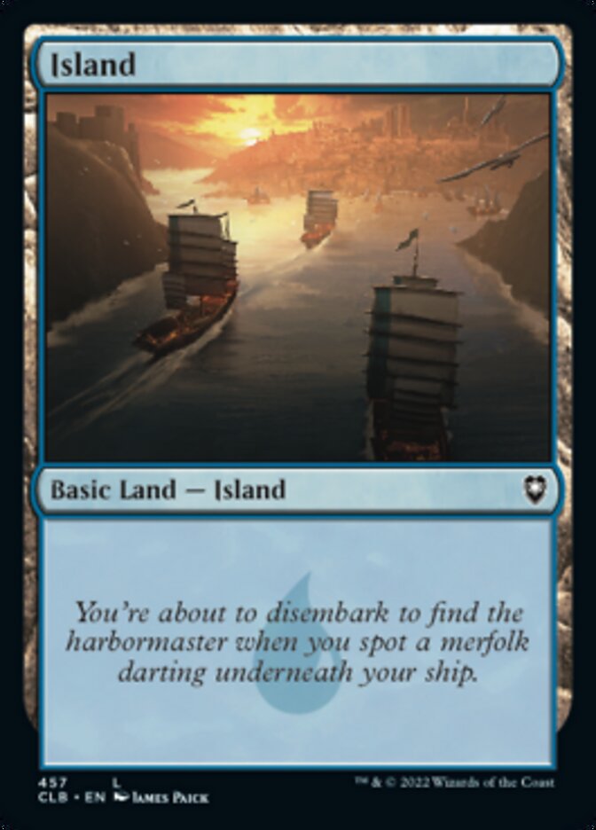 Island (457) [Commander Legends: Battle for Baldur's Gate] | Golgari Games