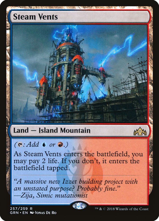 Steam Vents [Guilds of Ravnica] | Golgari Games