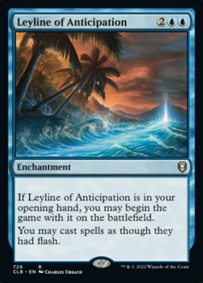 Leyline of Anticipation [Commander Legends: Battle for Baldur's Gate] | Local Legends