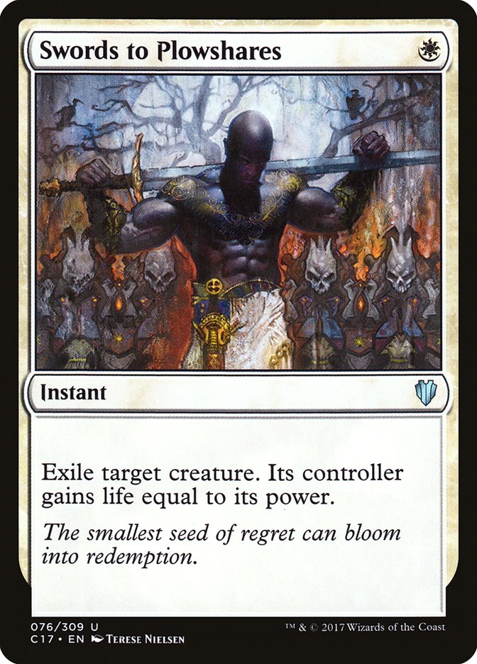 Swords to Plowshares [Commander 2017] | Local Legends