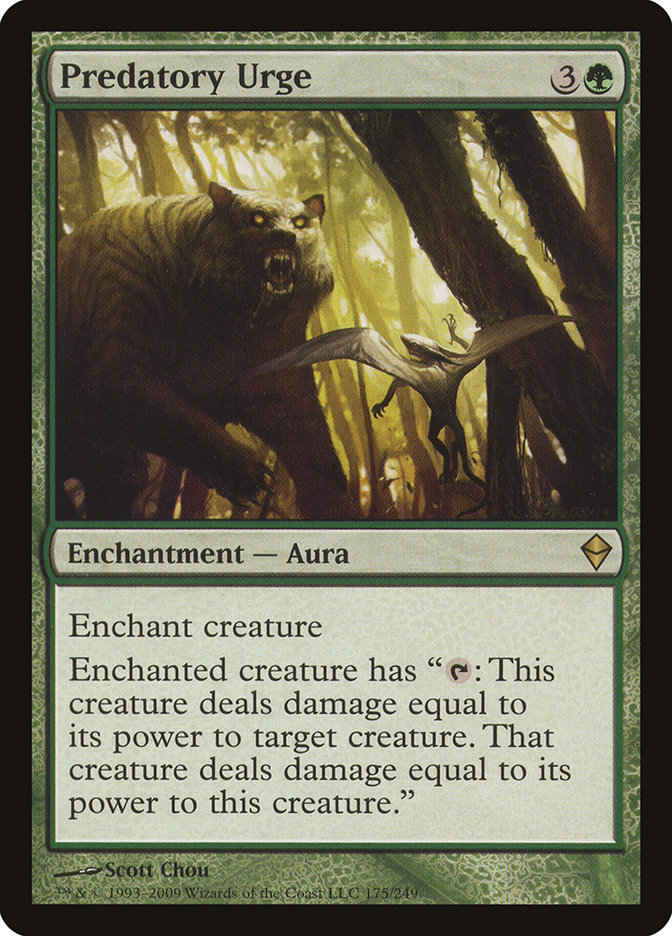 Predatory Urge [Zendikar] | Local Legends