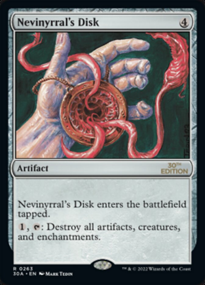 Nevinyrral's Disk [30th Anniversary Edition] | Local Legends