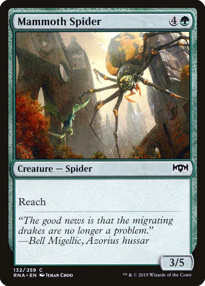 Mammoth Spider [Ravnica Allegiance] | Golgari Games