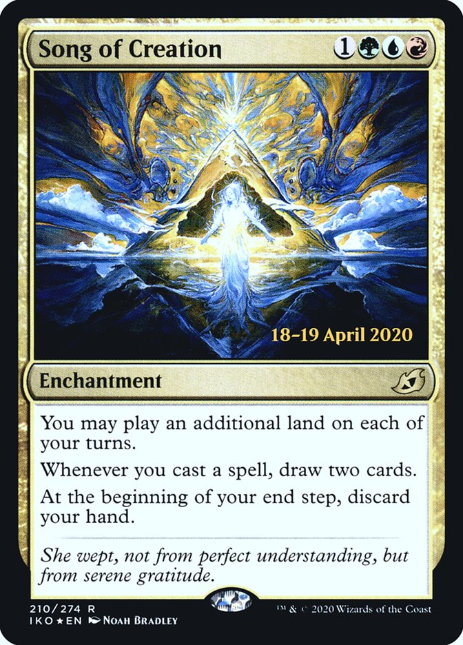 Song of Creation [Ikoria: Lair of Behemoths Prerelease Promos] | Local Legends