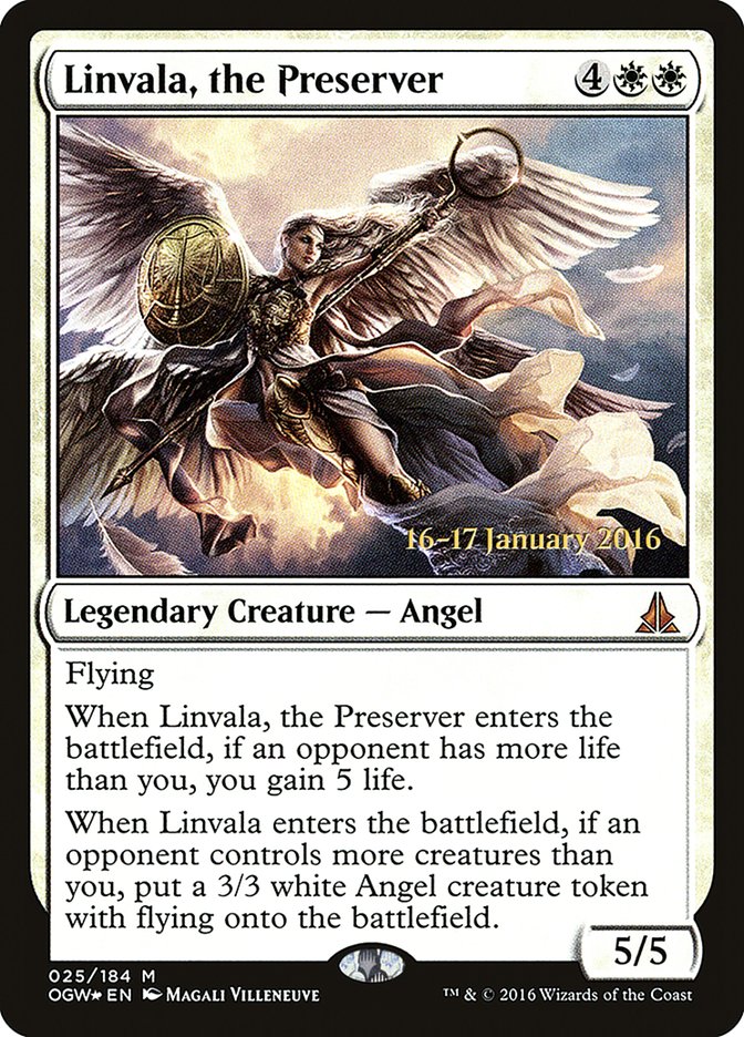 Linvala, the Preserver [Oath of the Gatewatch Prerelease Promos] | Local Legends