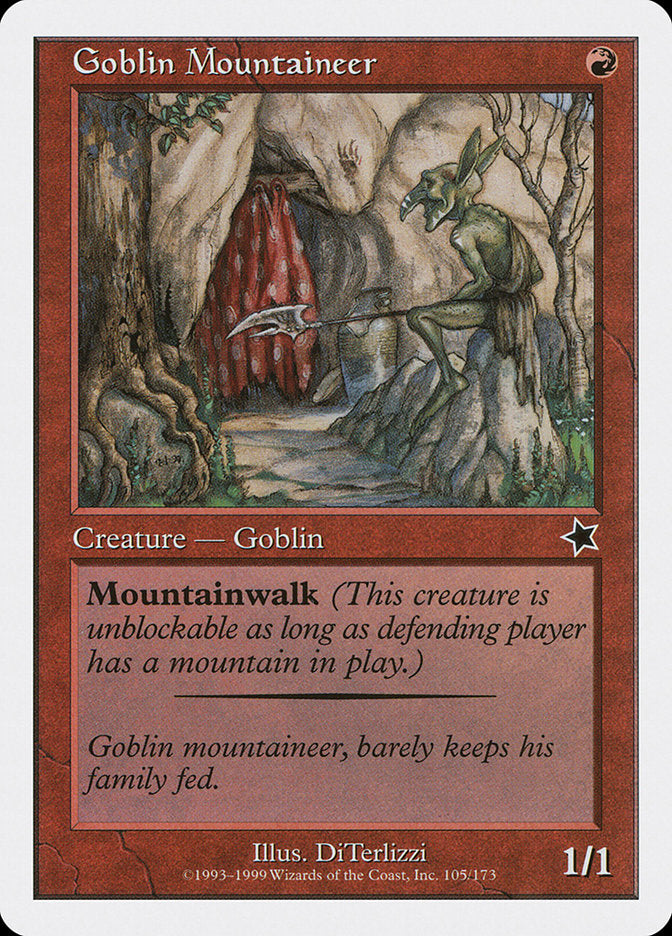 Goblin Mountaineer [Starter 1999] | Golgari Games