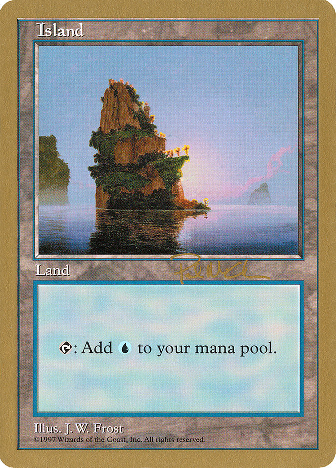 Island (pm435) (Paul McCabe) [World Championship Decks 1997] | Golgari Games