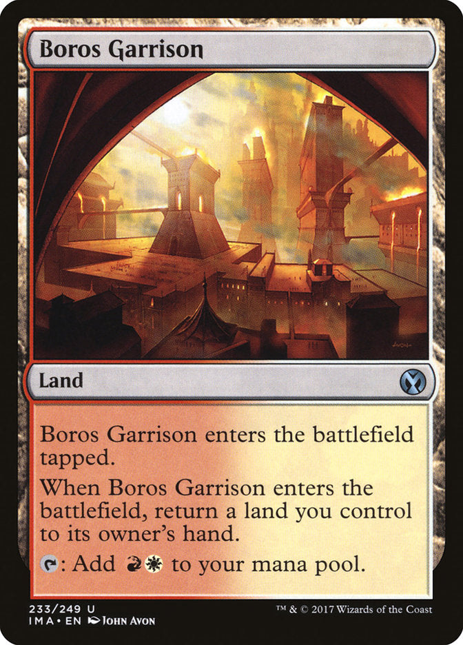 Boros Garrison [Iconic Masters] | Golgari Games