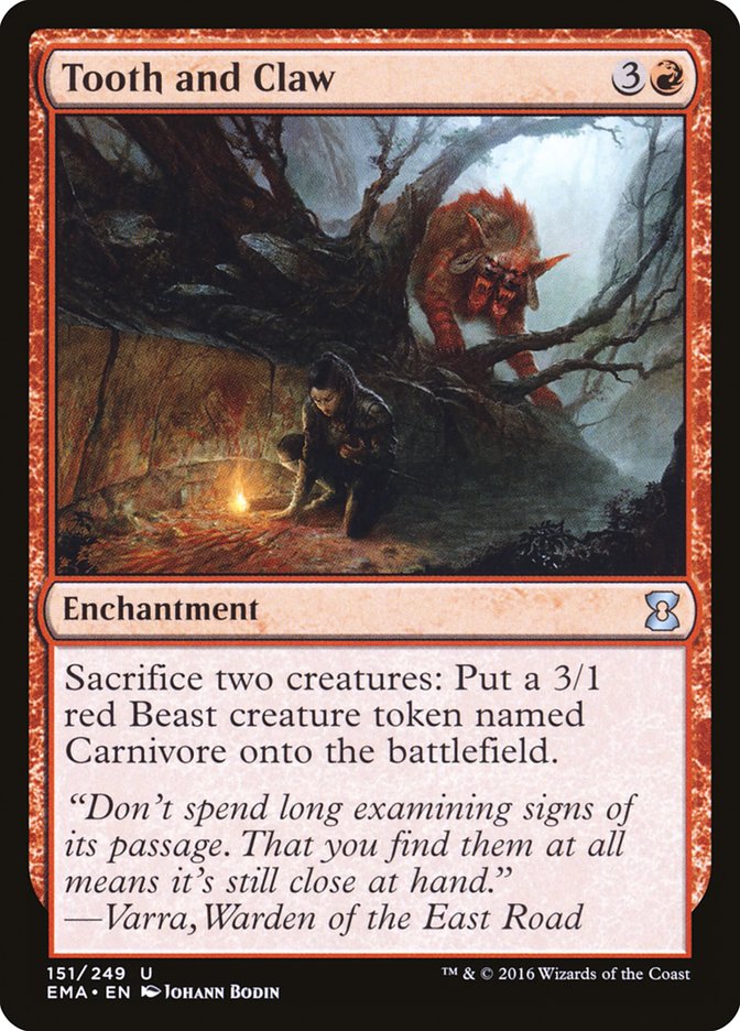 Tooth and Claw [Eternal Masters] | Local Legends