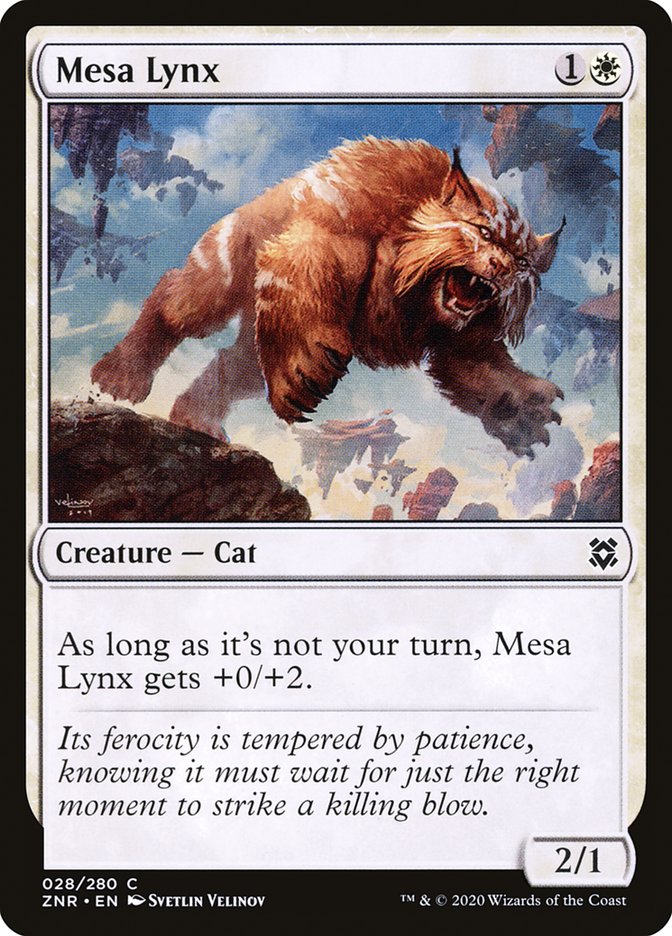 Mesa Lynx [Zendikar Rising] | Local Legends