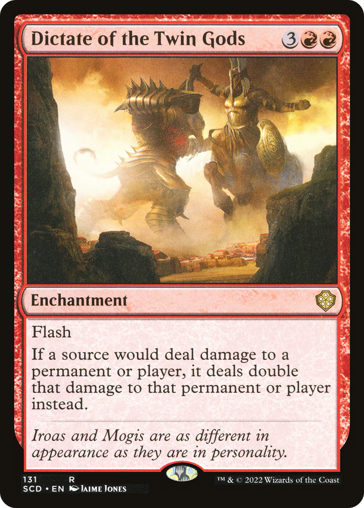 Dictate of the Twin Gods [Starter Commander Decks] | Local Legends