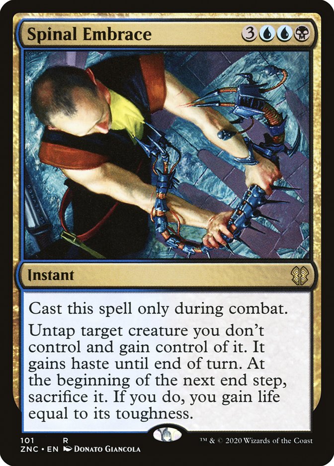 Spinal Embrace [Zendikar Rising Commander] | Local Legends