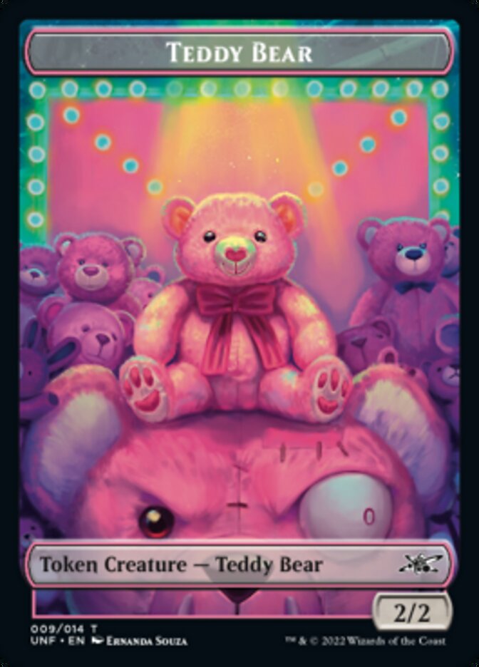 Teddy Bear Token [Unfinity Tokens] | Golgari Games